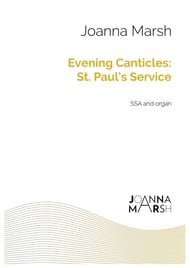 Evening Canticles - St Paul's Service SSA choral sheet music cover Thumbnail